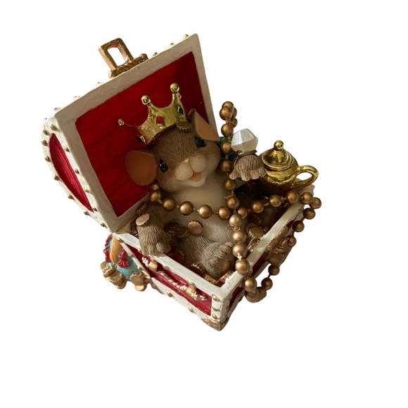 Charming Tails You’re A Treasure Mouse Decor Figurine - Picture 1 of 4